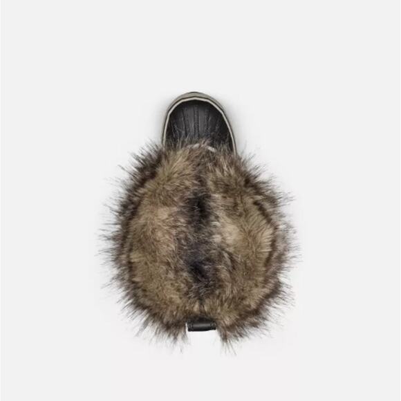 NWT Sorel Women's Black/Quarry Joan of Arctic Boot Size 8 - Picture 2 of 12